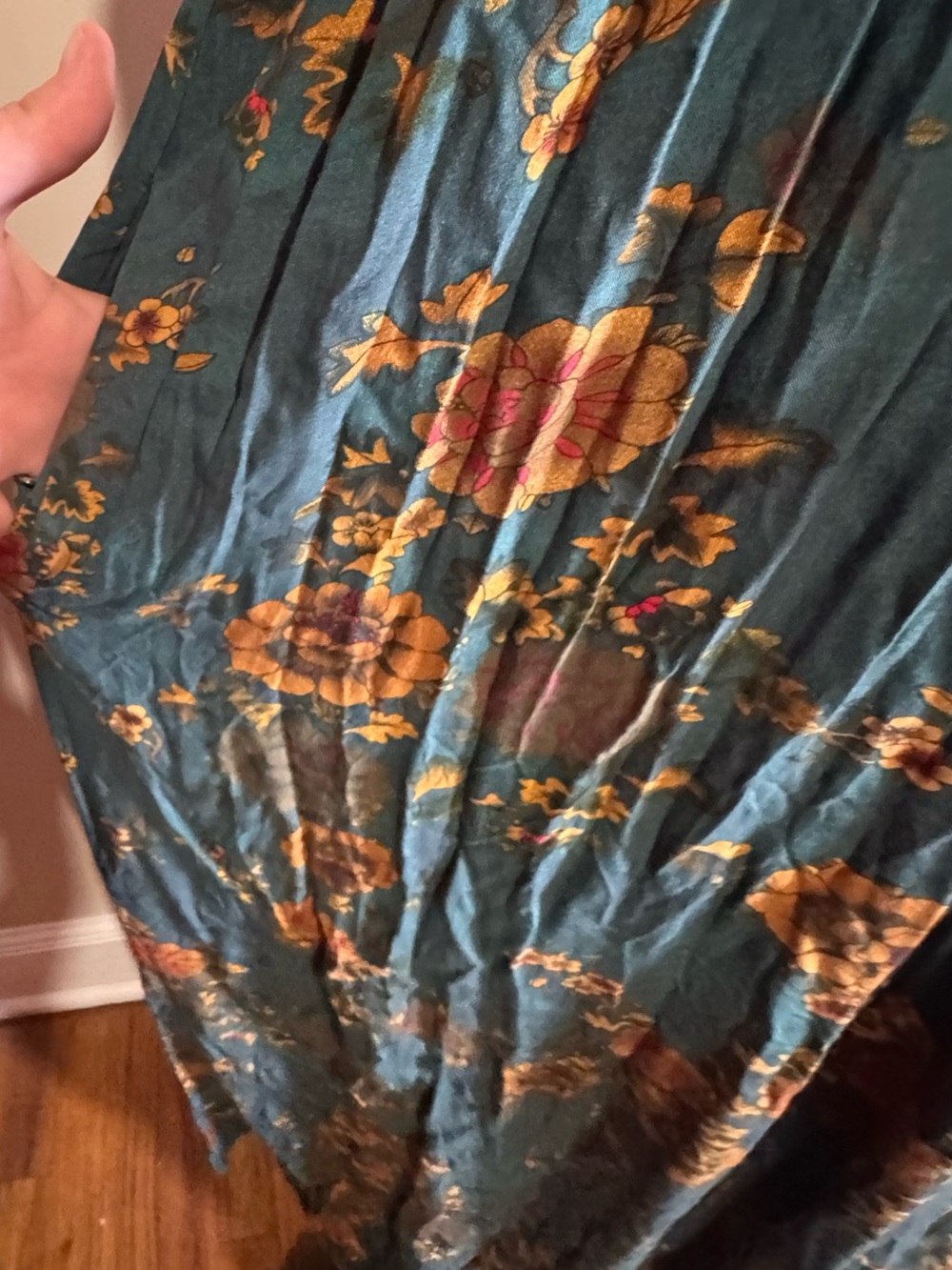 Natural Life Sz XL Sedona Jumpsuit Floral Boho Cottagecore Festival Tank Romper - Picture 9 of 10